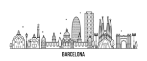 barcelona-skyline-drawing